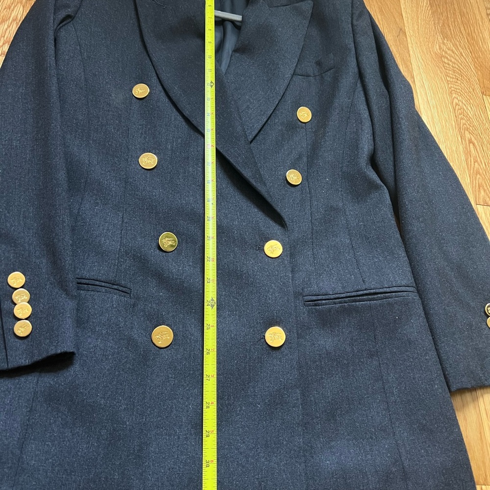 Burberry classic blazer coat USA 4 - Picture 8 of 15